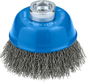 Bosch Professional Metal Clean Topfbürste gewellt M10 75x0,3 mm