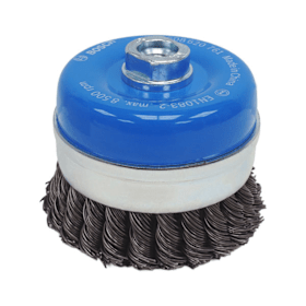 Bosch Professional Metal Heavy Topfbürste 100x0,8 mm M10 gezopft
