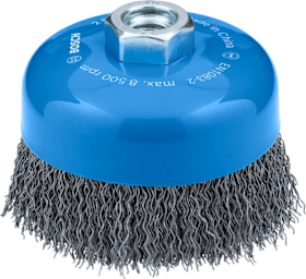 Bosch Professional Metal Clean Topfbürste gewellt 100x0,5 M10