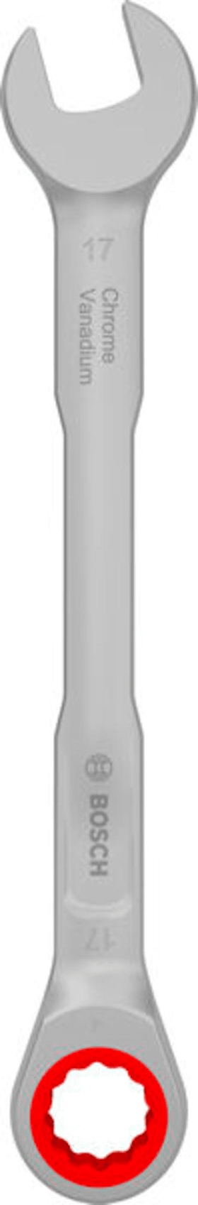Bosch Professional Ratschen-Ring-Maulschlüssel 17 mm