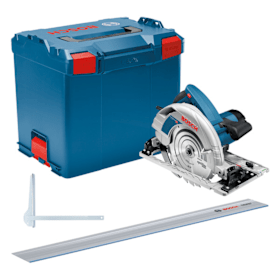 Bosch Professional Handkreissäge GKS 85 G mit FSN 1400 und L-BOXX 374N
