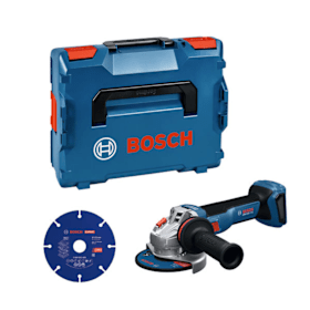 Bosch Professional Werkzeug Set GWS 18V-11 S Multi-Material Trennscheibe L-Boxx