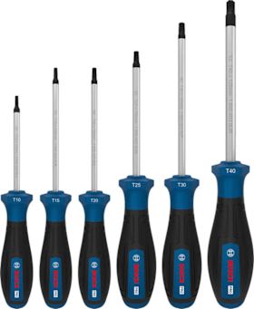Bosch Professional Schraubendreher Set TX 6-teilig