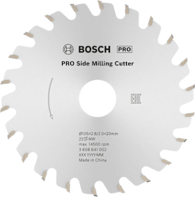 Bosch Professional Scheibenfräser 105x20x2,8 mm 22 Zähne