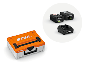 STIHL Power Box mit 2x AP 200 P Akkus und AL 301 Ladegerät AllPro