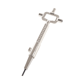 STROXX Bauschlüssel Zinklegierung 20 cm robust langlebig für Bauhandwerk