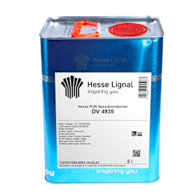 Hesse Lignal Spezialverdünner PUR langsam trocknend aromatenfrei 5 Liter