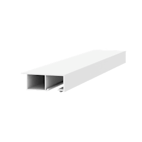 EXTE Kunststoff Kammerleiste Anthrazitgrau 30x15 mm Abschluss- und Abdeckprofil Fensterbau