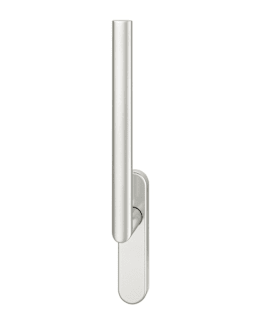 FSB Handhebel für Hebeschiebetür, Aluminium, eloxiert, ovaler Rosettenform, aufliegend, innen, mit Stütznocken, 180° Rastung