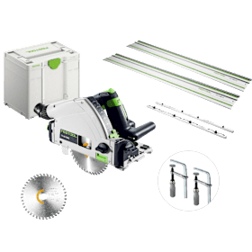 Festool Set: Tauchsäge TS 55 FEBQ-Plus-FS Meesenburg-Set HW2026