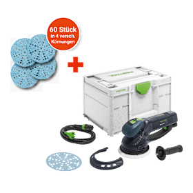Festool Rotex RO 150 FEQ-Plus Exzenterschleifer im Systainer Meesenburg-Set