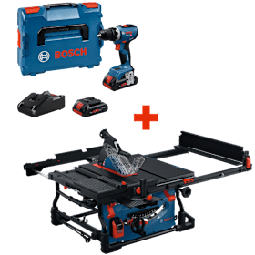 Bosch Professional Set: Tischkreissäge EXTS100-254X stationär mit 254 mm Sägeblatt meesenburg HW 2026