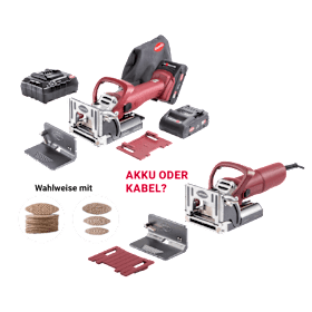 Lamello Set: Nutfräsmaschine Classic X mit 1.000 Lamello-Verbindungsplättchen Größe 10