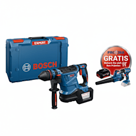 Bosch Professional Akku-Bohrhammer EXPERT SDS plus, kabellos, hohe Bohrgeschwindigkeit
