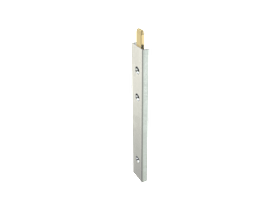 KFV Stulpflügelbeschlag Verlängerung hell verzinkt 200 mm für Fensterhöhe 2140-2270 mm