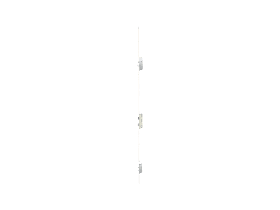 KFV Mehrfachverriegelung AS2750 mit 2 mm abgesetzter Softlock-Falle verzinkt