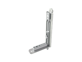 KFV Mehrfachverriegelung Schließleiste NIROSTA matt 120 mm Stulpflügelbeschlag