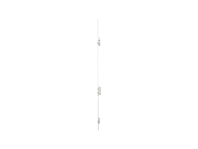 KFV Mehrfachverriegelung Panik-Verriegelung U-Stulp 6x24x6 mm Nirosta matt
