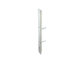 KFV Reparaturverschluss Zwischenstück 24 mm kantig, 200 mm lang, Nirosta matt