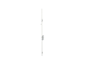 KFV Stulpflügelbeschlag Panik Mehrfachverriegelung Edelstahl matt 6x28x6 mm