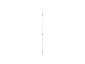 KFV U-Profil-Schließleiste BD25-2 SKG 2 Silber RAL 9007 VE 5