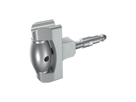 KFV Pendelfalle 35 mm Dorn Typ PF für Mehrfachverriegelung MFV hell verzinkt