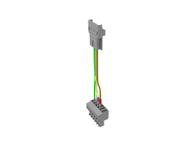 KFV Adapterkabel SI-Bus 4-adrig Serie 400, 0,05 m, Plug and Play Zubehör