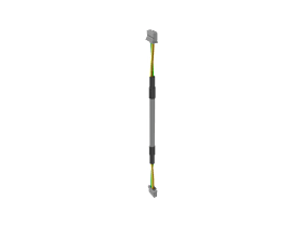 KFV Kabel SI-Bus Serie 400, 4-adrig, 1,0 m, Stecker/Stecker, Plug & Play