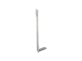 KFV Stulpflügelbeschlag Panik 2-flügelig NIROSTA matt Treibstangenversion 310 mm
