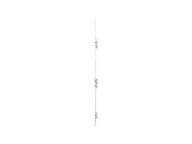 KFV Mehrfachverriegelung schlüsselbetätigt Edelstahl matt gebürstet mit Softlockfalle, U-Stulp 6x24x6 mm