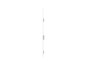 KFV Mehrfachverriegelung Automatik Verriegelung hell verzinkt SKG 2 Flachstulp 20 mm