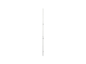 KFV Schließleiste U-Profil hell verzinkt SKG 2 Bodenanschluss