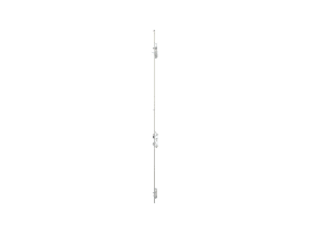 KFV Mehrfachverriegelung Automatik Verriegelung Softlockfalle T0 RAL 9007 Silber