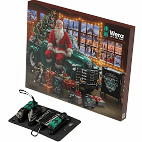 Wera Adventskalender 2026, 24-teilig – Schraublampe, Bits & Winkelschlüssel