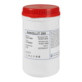 Rakoll Weißleim Rakollit 280 Dose 0,9 kg, hochwertiger Zweikomponenten-Klebstoff auf Kunstharzbasis