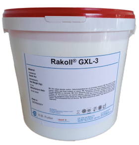 Rakoll Weißleim GXL 3 D3-PVAc-Leim, 12 kg Eimer, schnelle Abbindezeit, wasserbeständig