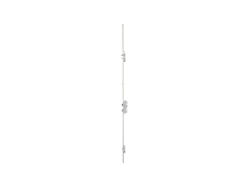 KFV Mehrfachverriegelung schlüsselbetätigt mit Softlockfalle Silber RAL 9007
