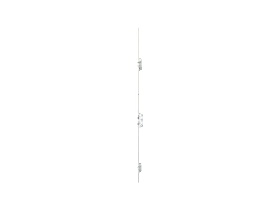 KFV Mehrfachverriegelung MFV Comfortfunktion hell verzinkt Flachstulp 20 mm SKG 2