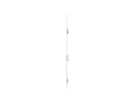 KFV Mehrfachverriegelung MFV Comfortfunktion hell verzinkt Flachstulp 24 mm SKG 2+ C