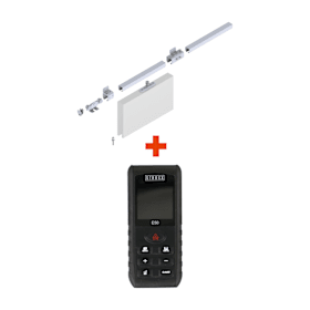 HELM / STROXX – HELM SP 100 Set für Wandmontage + Laser-Entfernungsmesser 50 m