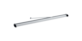 GEZE Sensorrollenschiene GC 338 Slimdrive EMD 1200 mm eloxiert für Drehflügeltürantrieb
