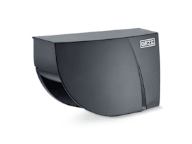 GEZE Laserscanner GC 342+ schwarz, platzsparend, automatisiertes Einlernen, Türabsicherung