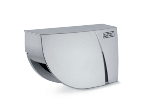 GEZE Laserscanner GC 342+ edelstahlfarben, platzsparend, automatisiertes Einlernen, Türabsicherung