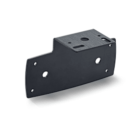 GEZE Montagewinkel GC 308 R Aluminium Aufputz schwarz für Bewegungsmelder 120x67 mm