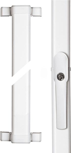 FENSTER-STANGENVERSCHLUSS FOS 550 WEISS OHNE STANGEN, SCHL.: AAL0054