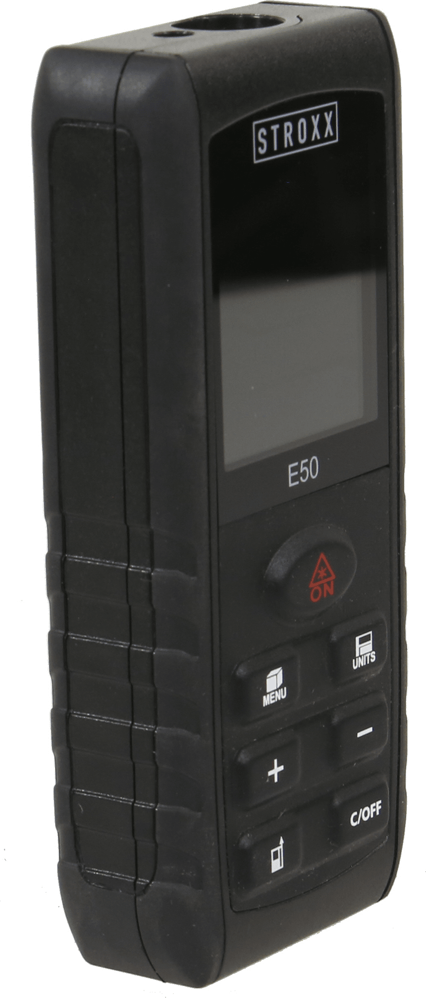 STROXX Laser-Entfernungsmesser – 50 m Reichweite, digitale Anzeige, verschiedene Messmodi – Ansicht 1