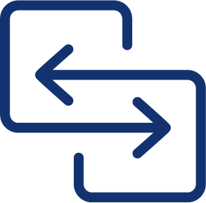 Icon Datenaustausch